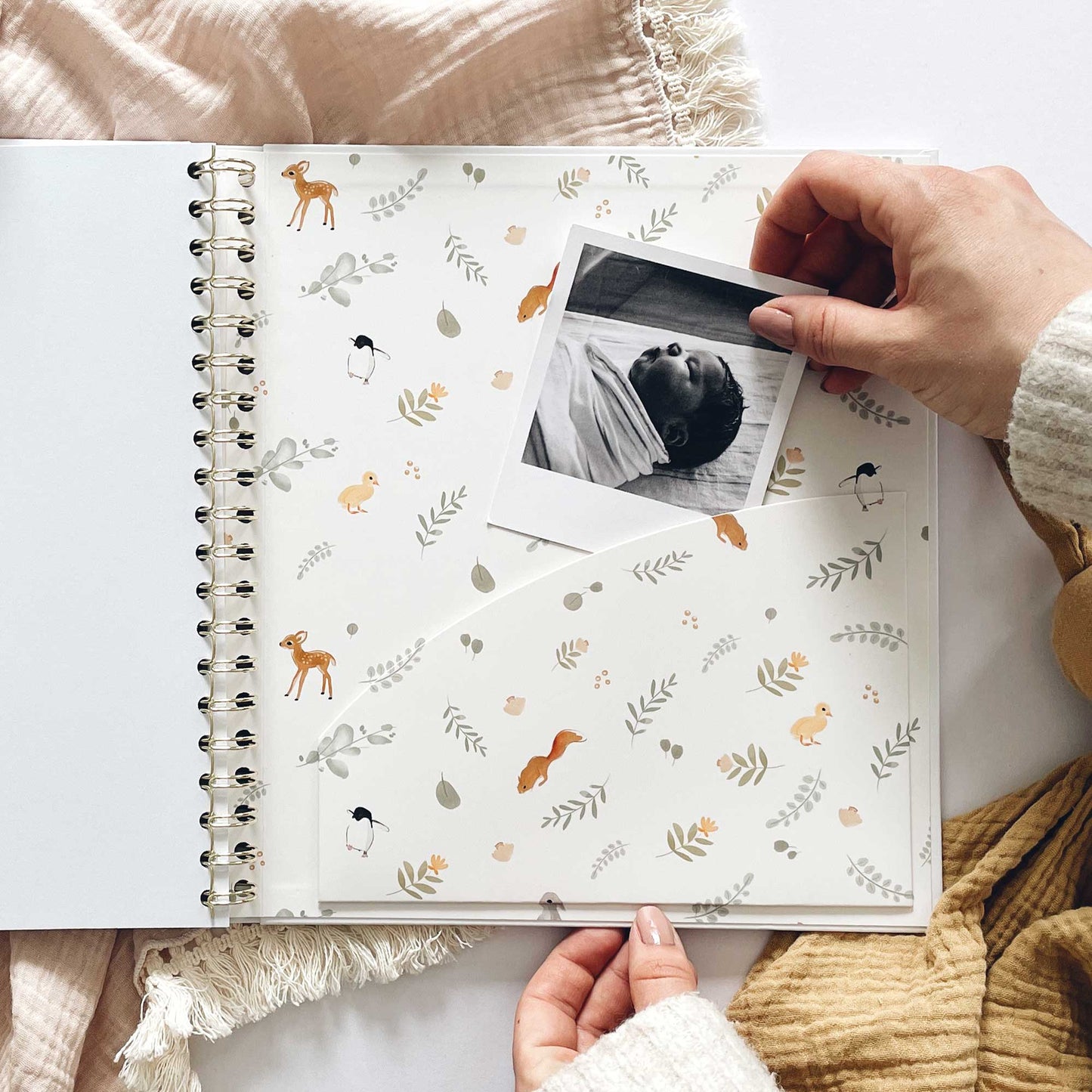 My Baby (Animals) Luxury Keepsake Memory Book