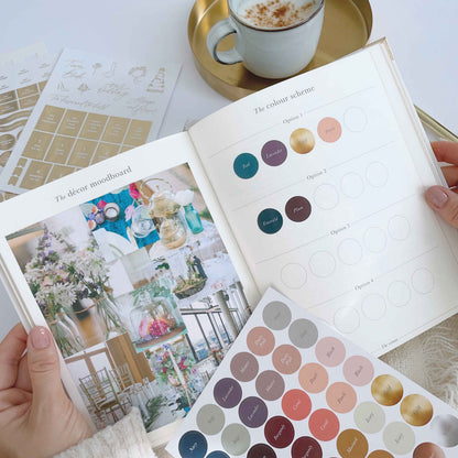 Ivory Cloth Wedding Planner