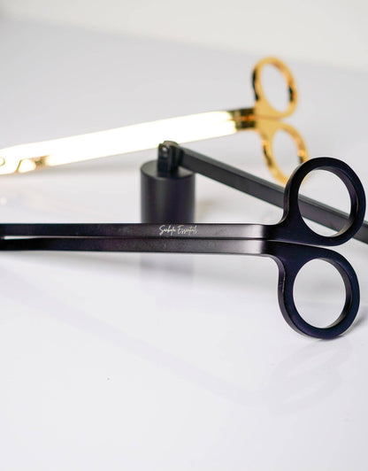 Wick Trimmer & Wick Snuffer – Luxurious Gold Finish